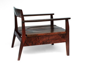 The Sawyer Lounge Chair, Eastern Black Walnut