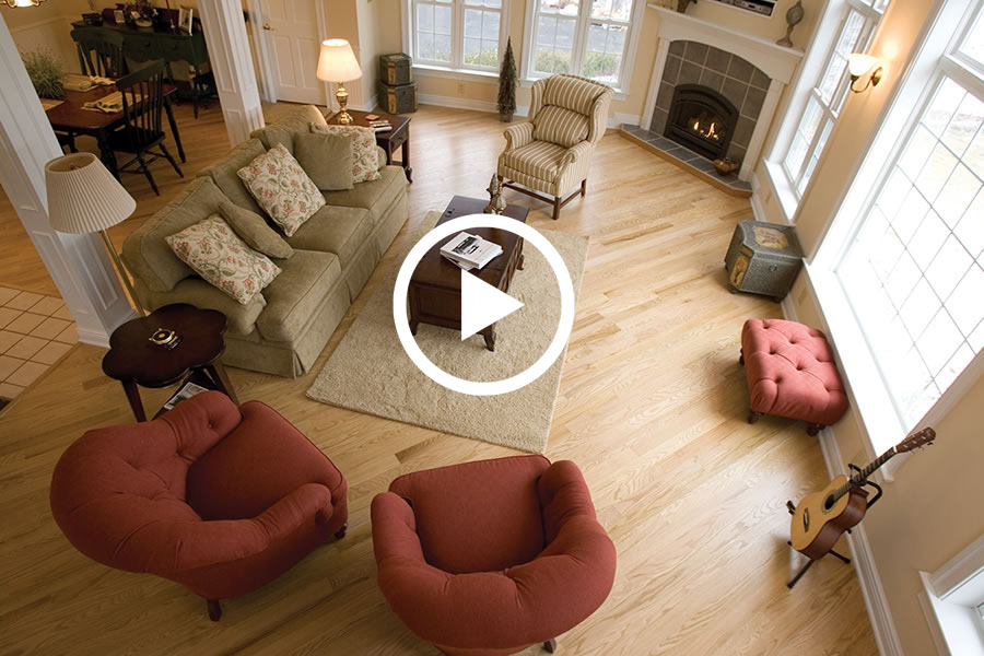 natural-red-oak-strip-flooring with play button