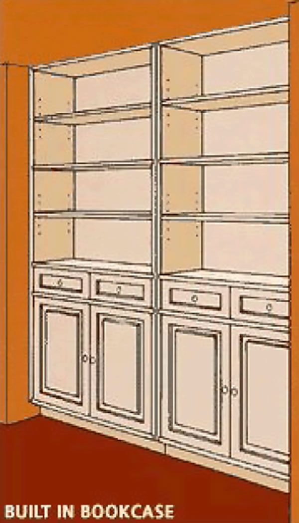 How To Build A Recessed Wall Unit, In Wall Cabinets Recessed